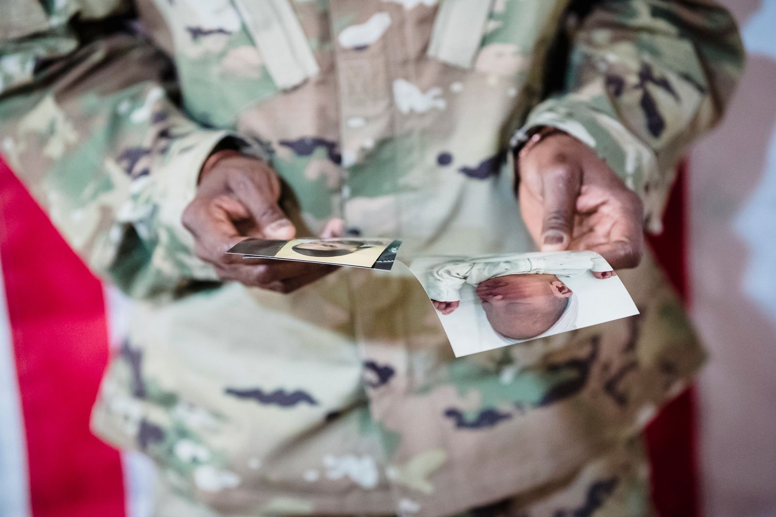 Veteran reviewing old submarine service records related to submarine service asbestos exposure